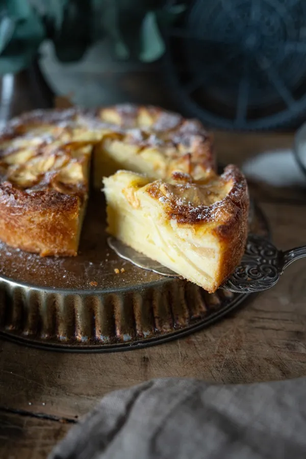 Unsichtbarer Apfelkuchen – Gateaux invisible aux pommes