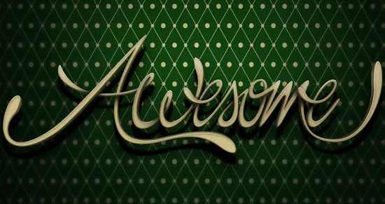 3D-Texteffekte: Ultimative Sammlung von Photoshop-Tutorials Bild-7