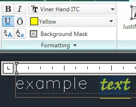Änderung einzelner Wörter im Texteditor