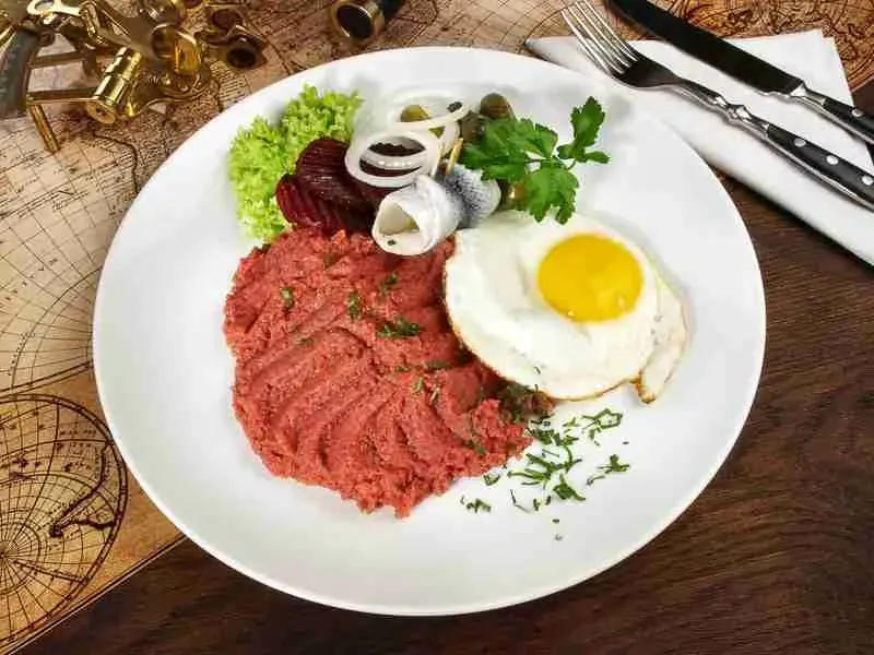 Anleitung zum Kochen von Labskaus