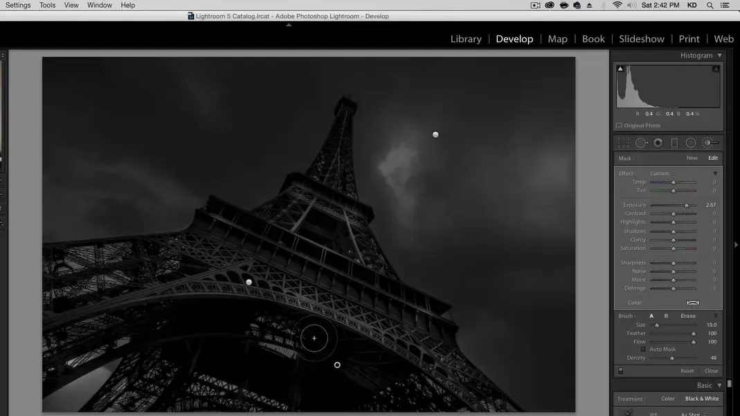 Anpassung der Belichtung für weichere Übergänge