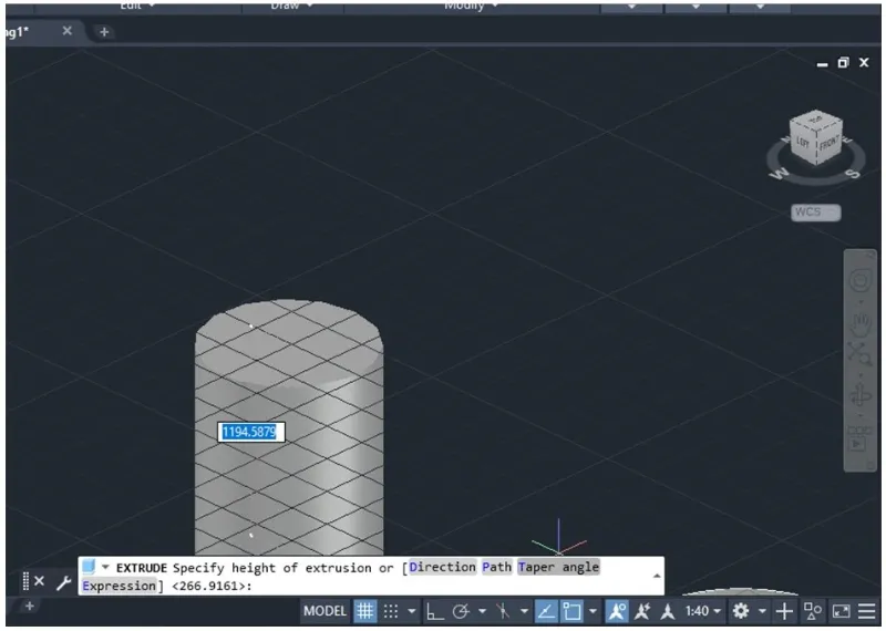 Anwinkelungsoptionen