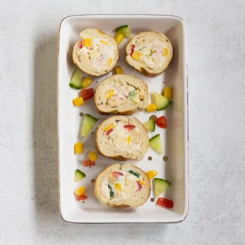 Apfel-Zimt Schnecken aus Quark-Öl-Teig