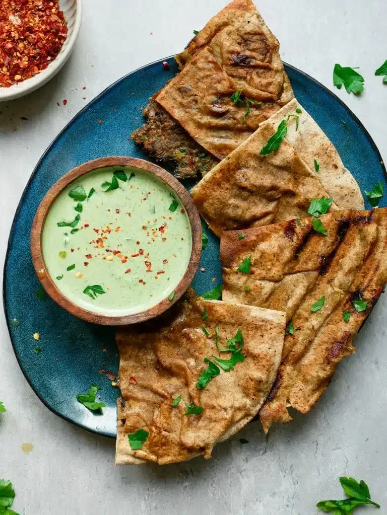 Arayes – Hackfleisch gefüllte Fladenbrote