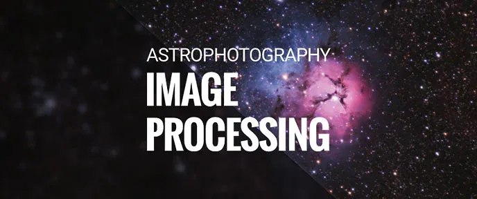 Astrophotografie-Bildverarbeitung