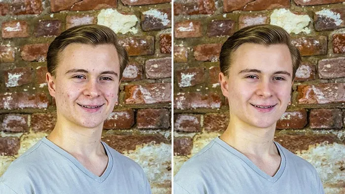 Automatische Hautglättung in Photoshop Elements 2020