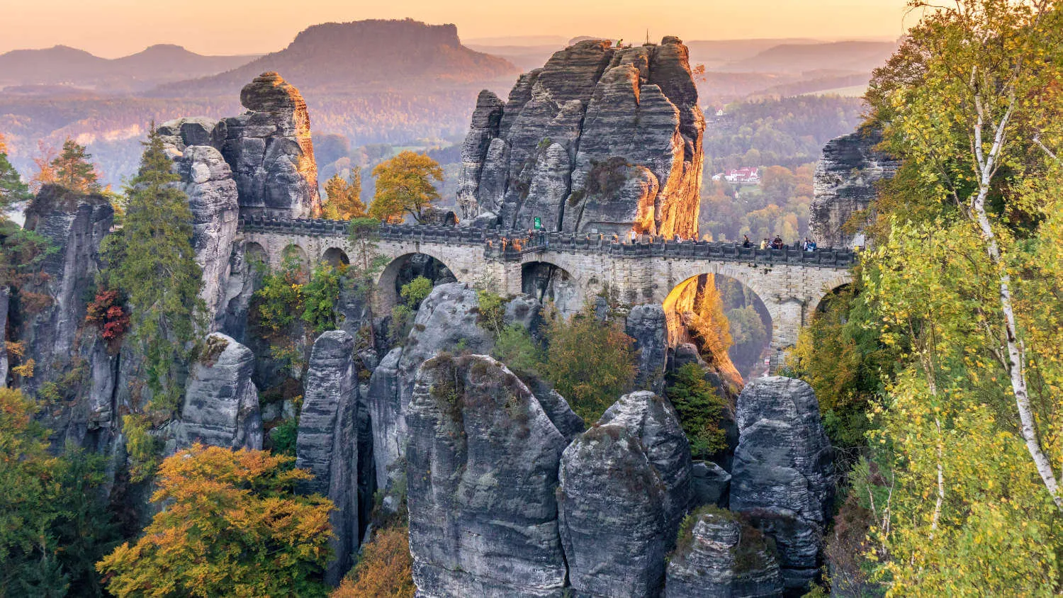 Bastei in der Sächsischen Schweiz