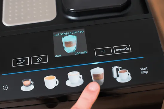 Bedienung Siemens Integral Kaffeevollautomat