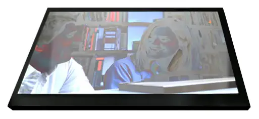 Beispiel für einen TN-Betrachtungswinkel