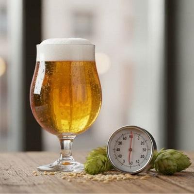 Eine Gruppe lachender Menschen bei einer Bierprobe in einer traditionellen deutschen Brauerei, die verschiedene Biersorten in Gläsern verkosten.