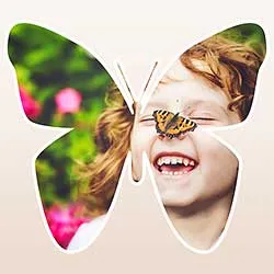 Bild in Form einfügen Tutorial