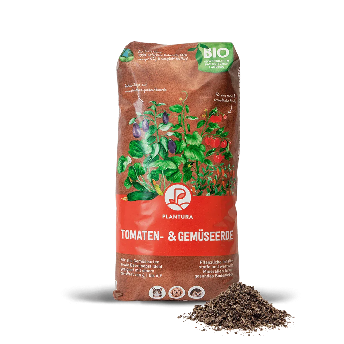 Bio-Tomaten- & Gemüseerde 40 L