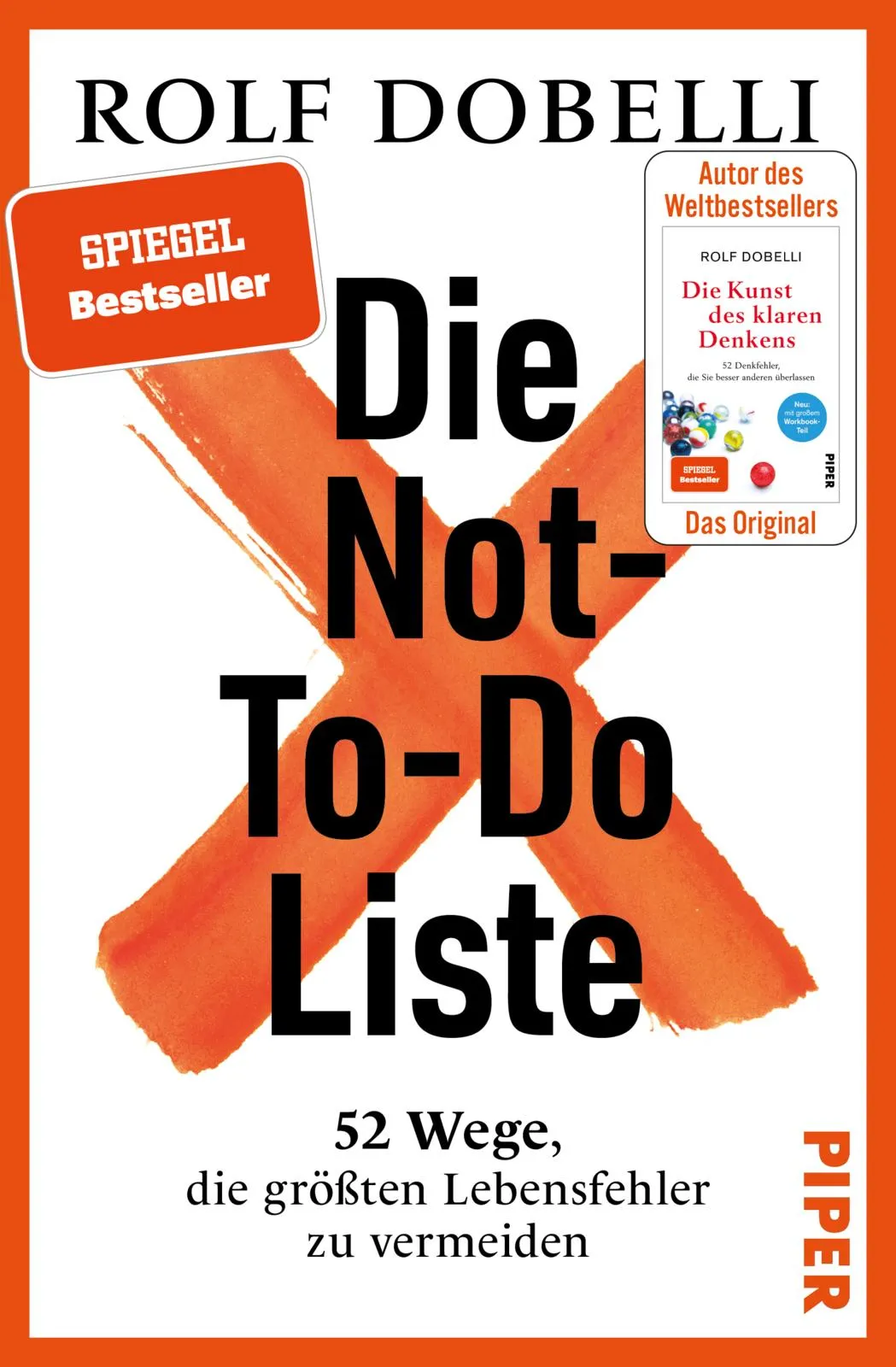 Buchcover: Die Not-To-Do-Liste