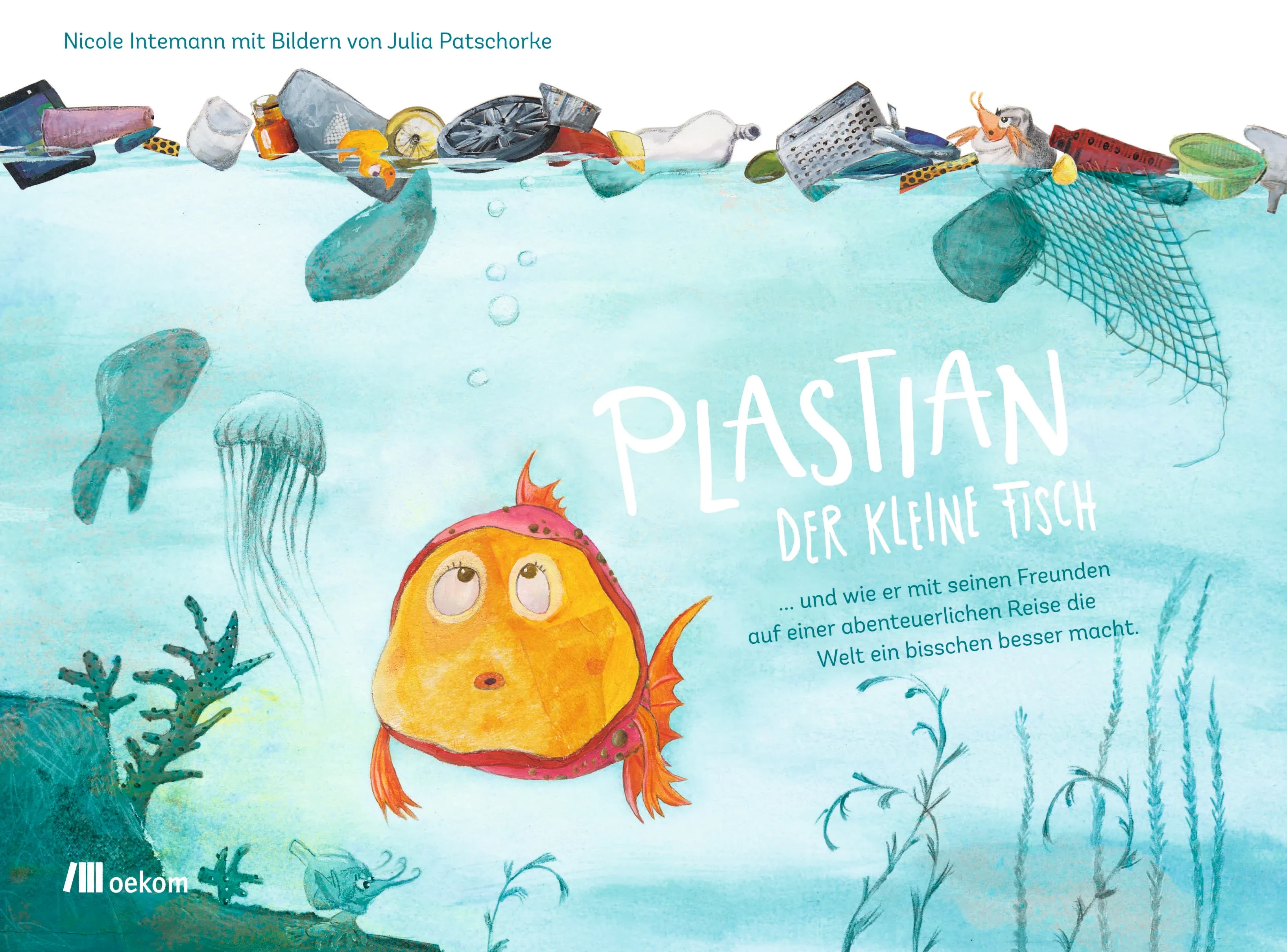 Buchcover von "Plastian, der kleine Fisch"