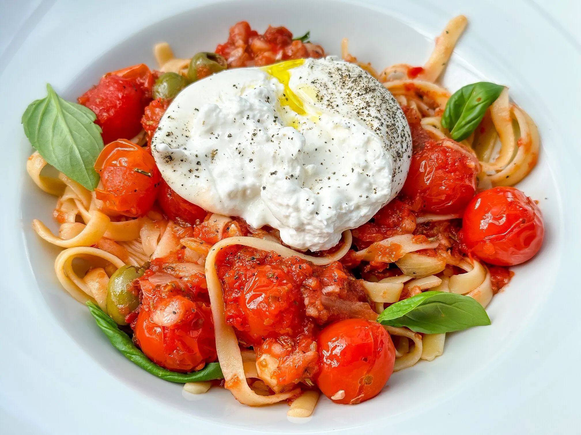Burrata Pasta