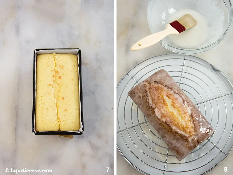 Cake au citron Rezept Kastenkuchen Tipps Zitronenkuchen Zubereitung 7-8