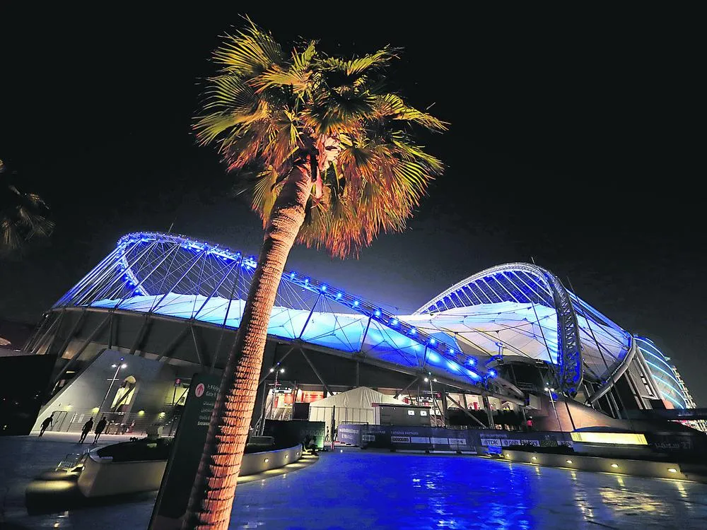 Das Khalifa International Stadium in Doha