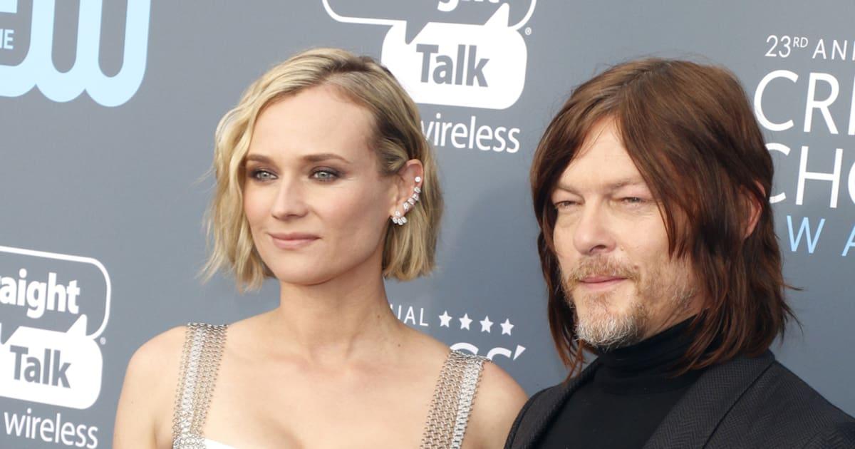 Diane Kruger und Norman Reedus mit ihrer Tochter, ein seltenes öffentliches Familienfoto