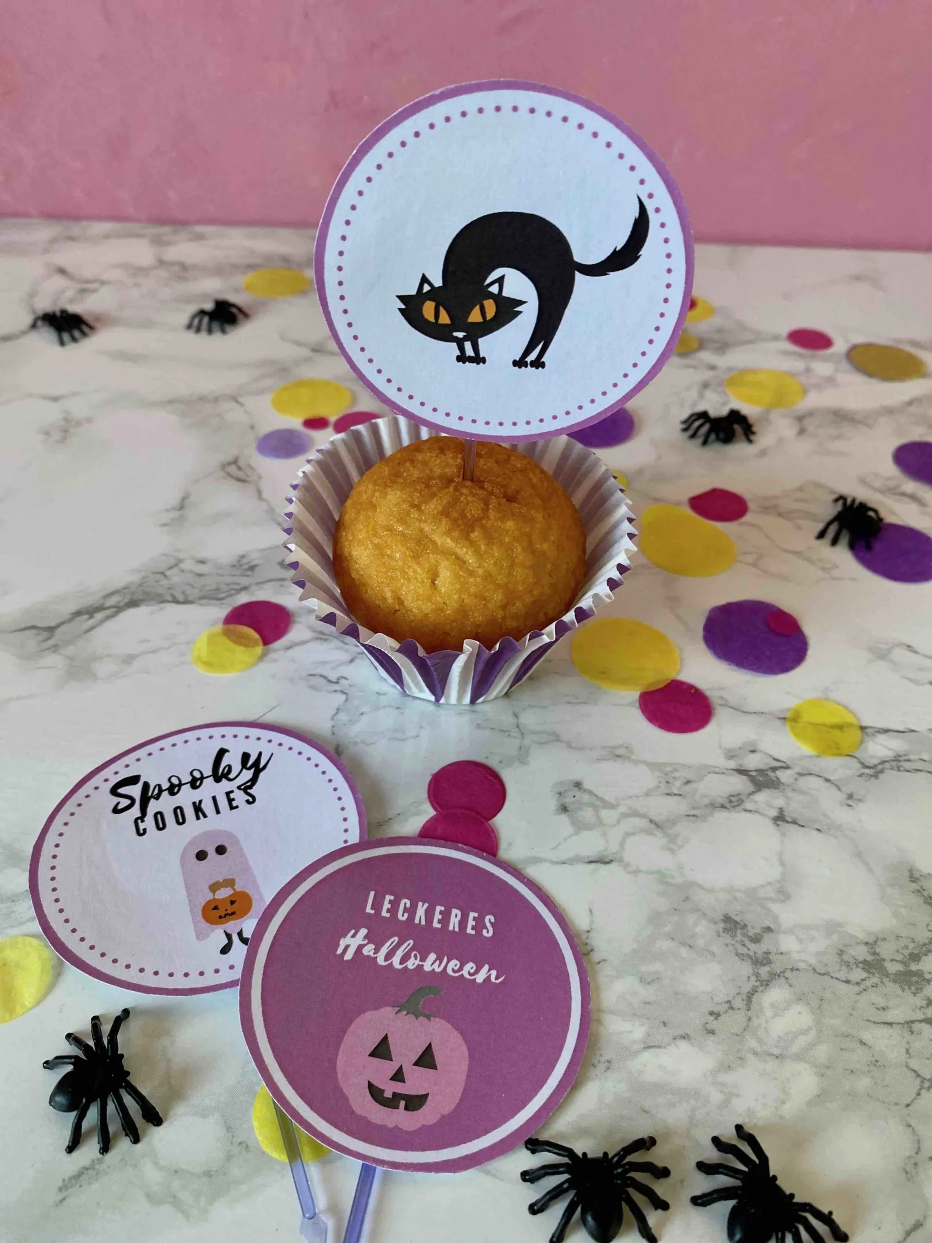 DIY Druckvorlage für Halloween: Last Minute Halloween Dekoration