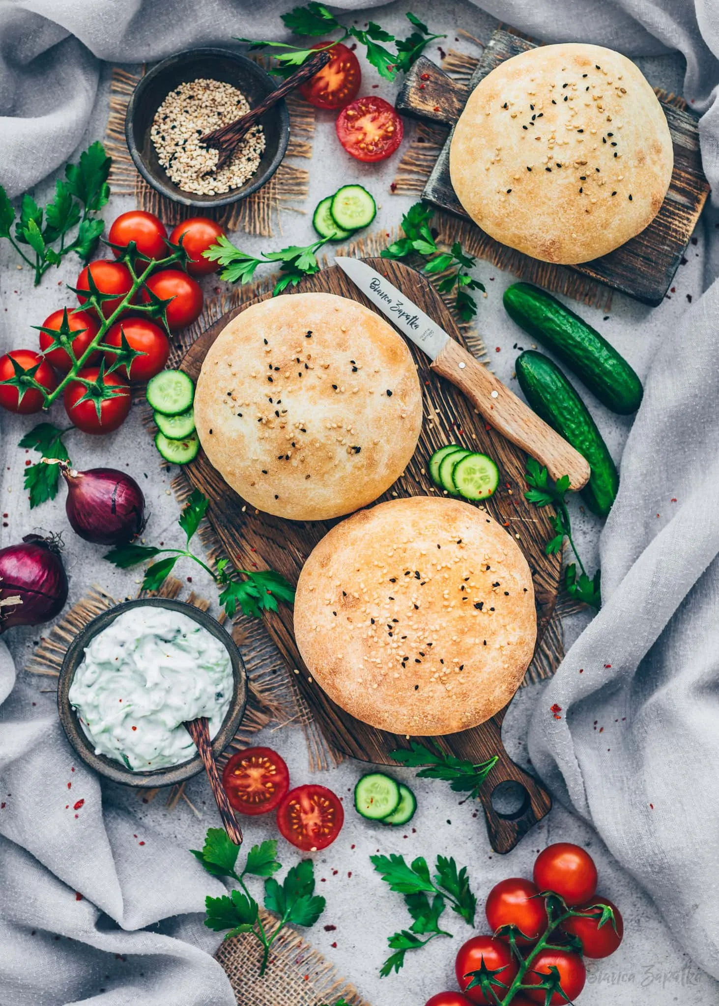 Dönerbrot selber machen - Original Pita Rezept