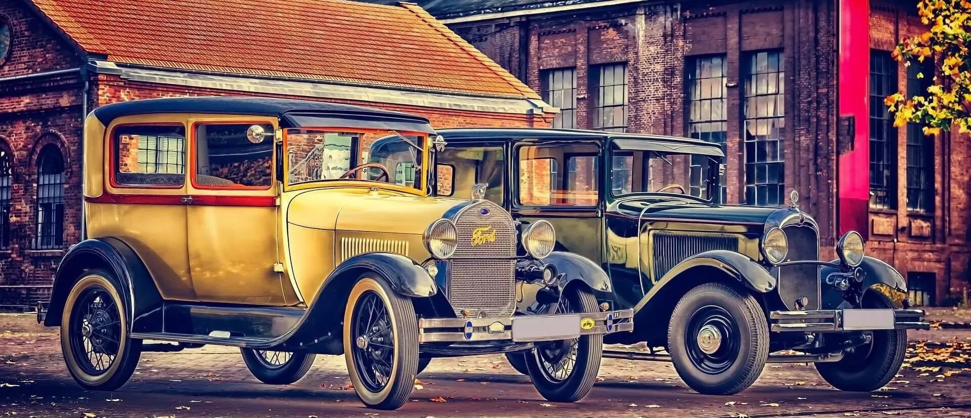 Ein klassisches Auto wird nach Deutschland verschifft