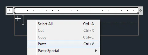 Einfügen eines Symbols in AutoCAD