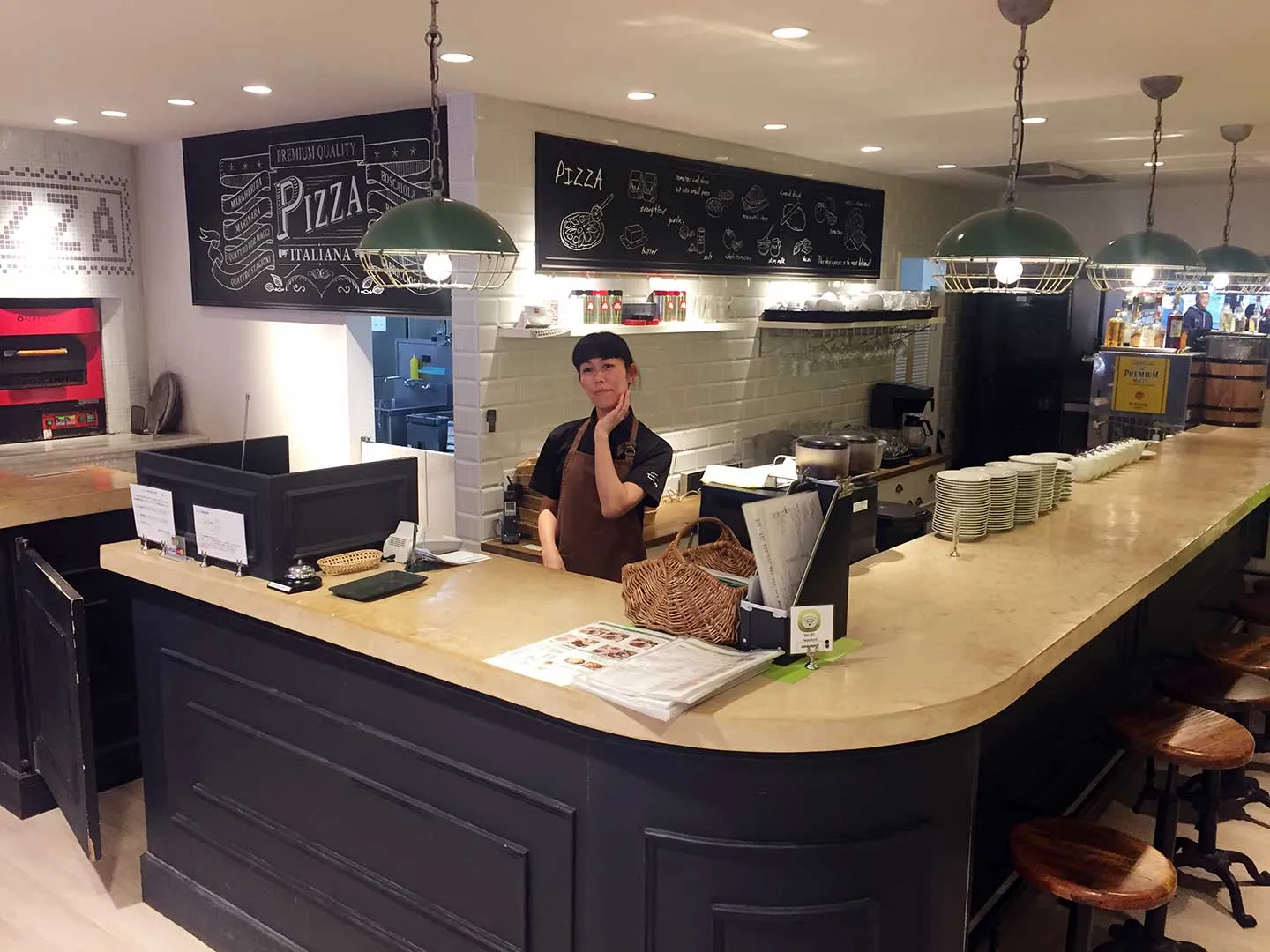 Einladende Präsentation von Backwaren