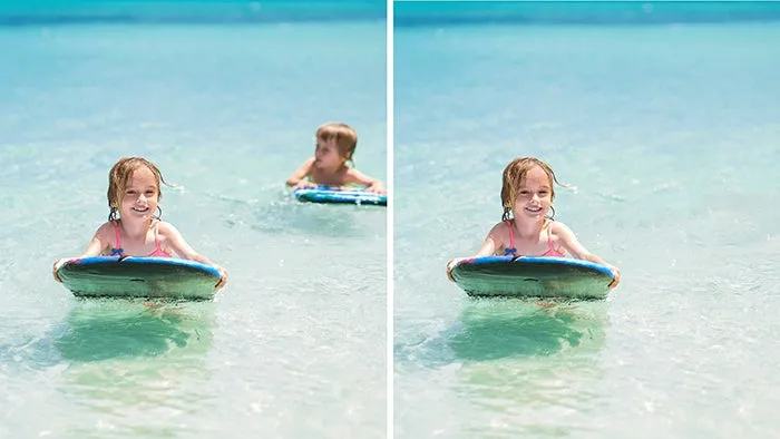 Entfernen unerwünschter Objekte in Photoshop Elements 2020