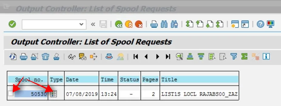 Erfolgreicher Abschluss im Job-Log von AJAB