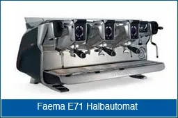 Faema E71 halbautomatische Kaffeemaschine