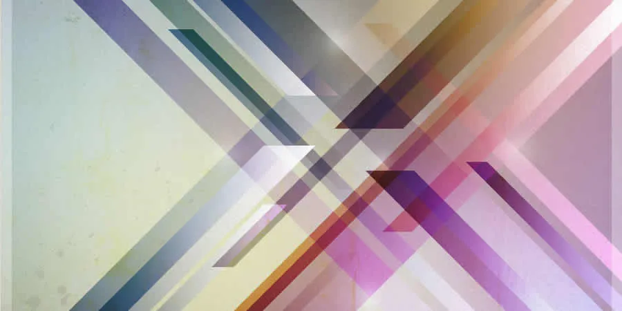 Farbenfrohes Retro-futuristisches Poster-Design in Photoshop