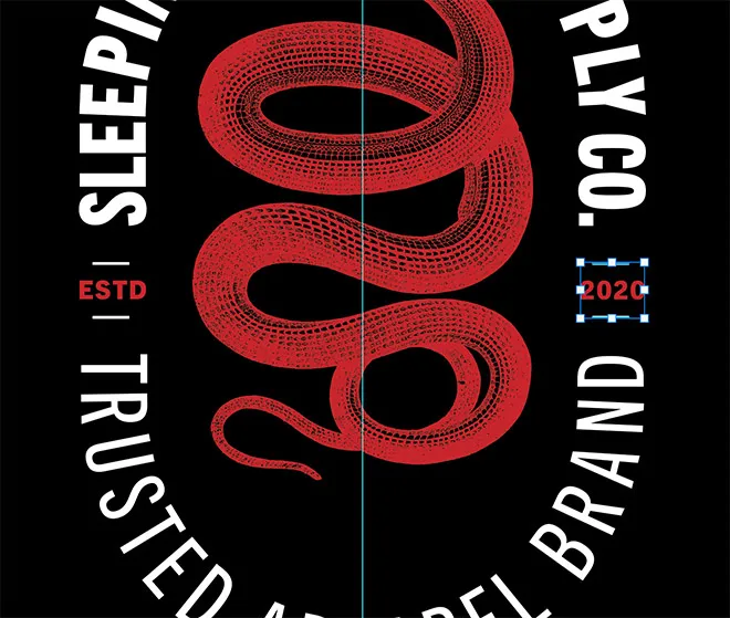 Farbliche Anpassung der dekorativen Elemente