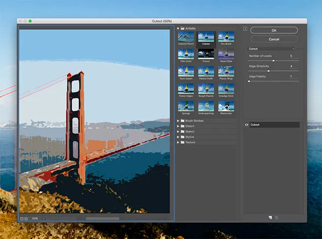 Filtergalerie: Trockenpinsel-Effekt