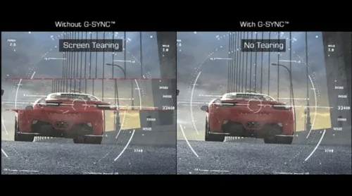 G-SYNC on vs off -fh