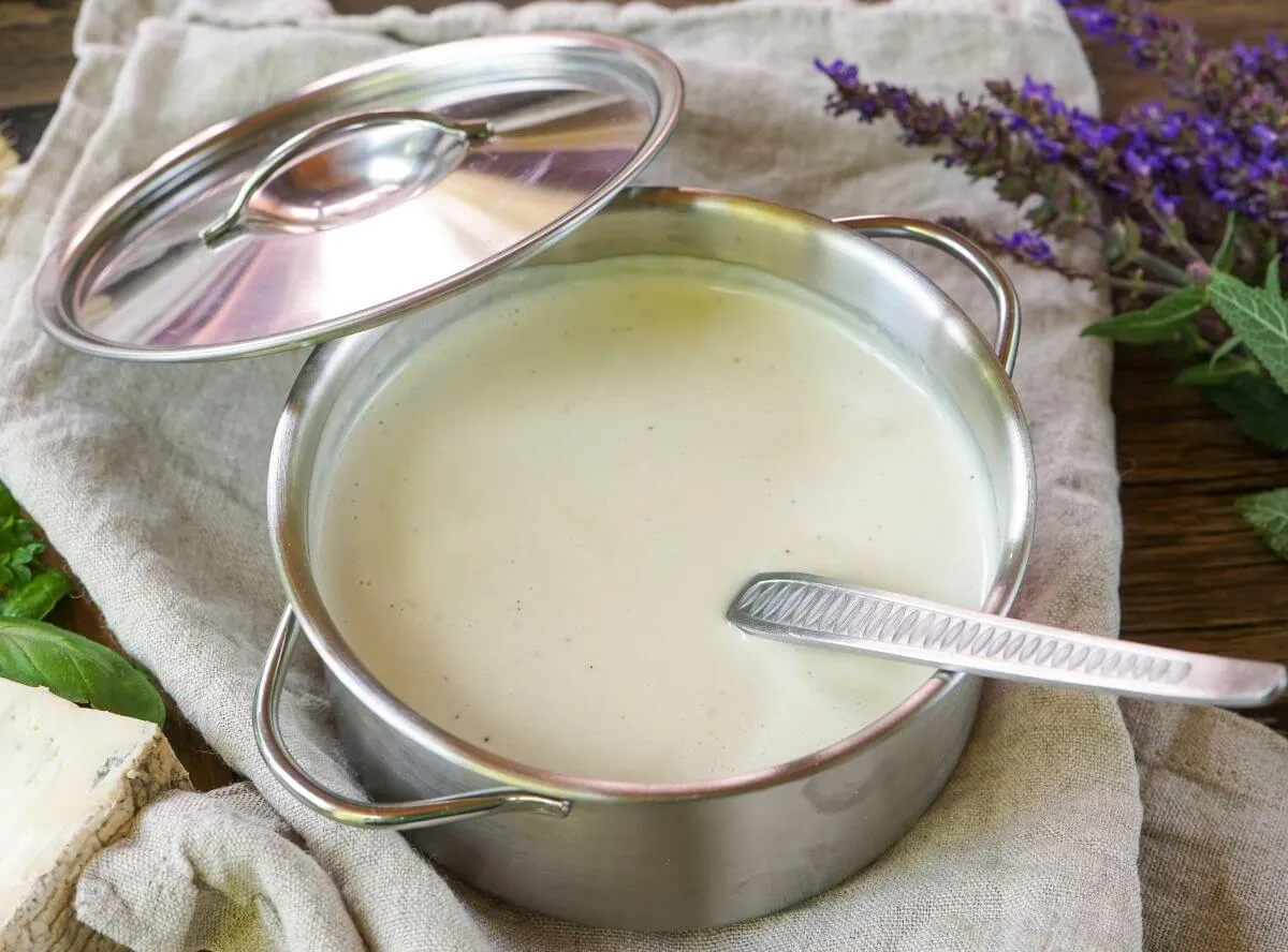 Gorgonzolasoße mit Sahne