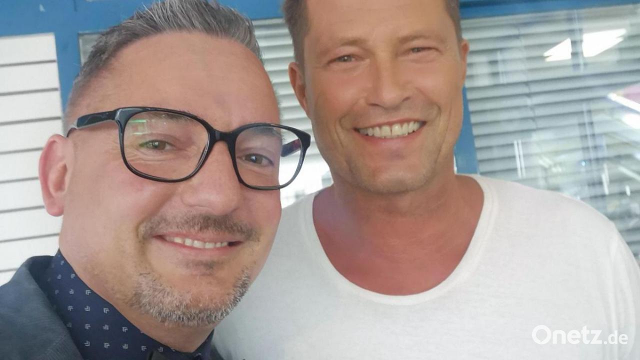Til Schweiger in einer Szene aus dem Film "Gott, du kannst ein Arschloch sein"