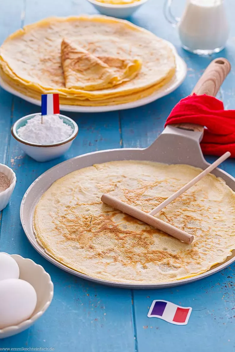 Grundrezept für französische Crêpes