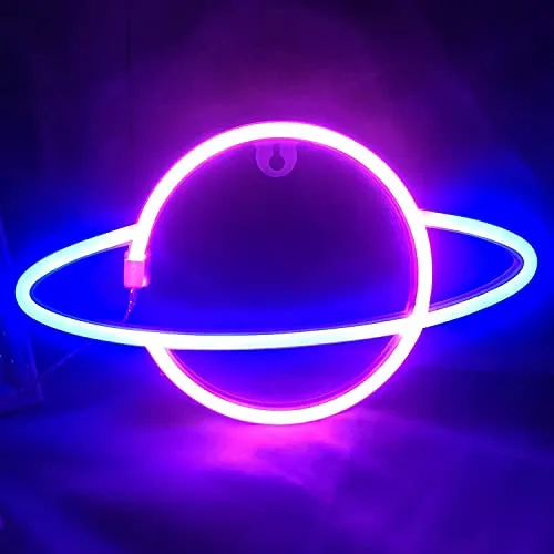 Hangrow Planet Neon Light