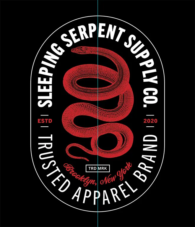 Hinzufügen eines umgebenden Rahmens zum Logo