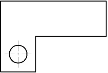 Hinzufügen von Mittellinien zur Zeichnung
