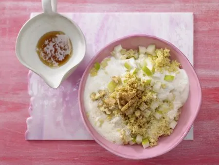 Hirse-Birnen-Müsli Rezept