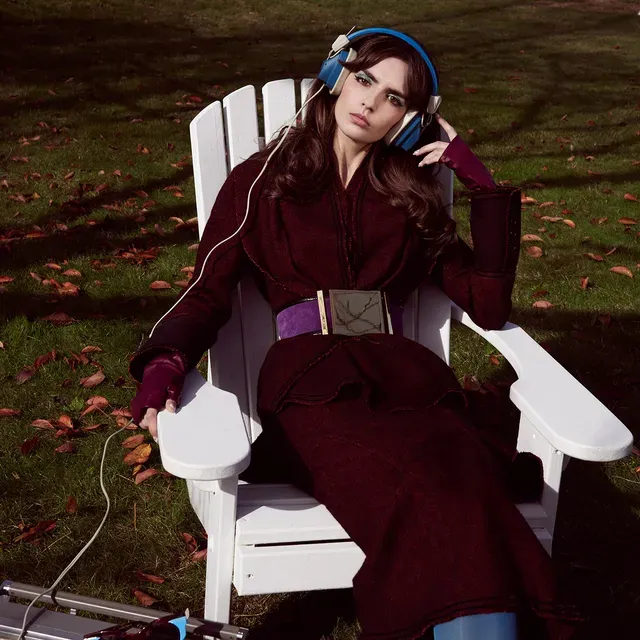 Hörbuch-Empfehlungen, Frau mit Kopfhörern