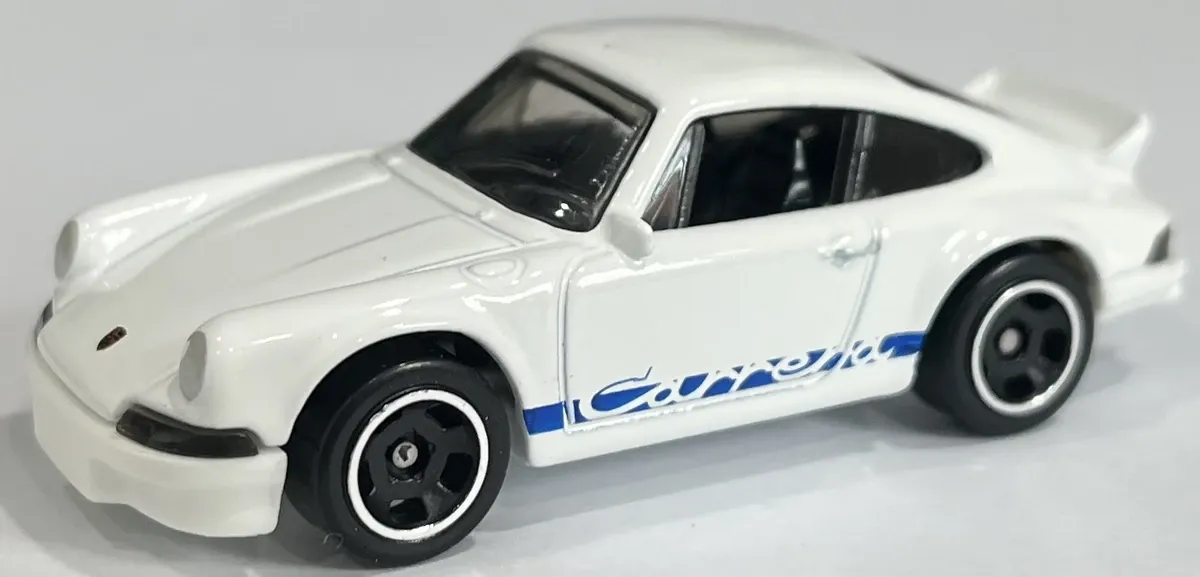 Detailansicht eines Hot Wheels Porsche 911