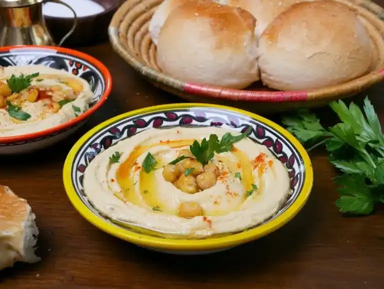Hummus – ein cremiger veganer Dip