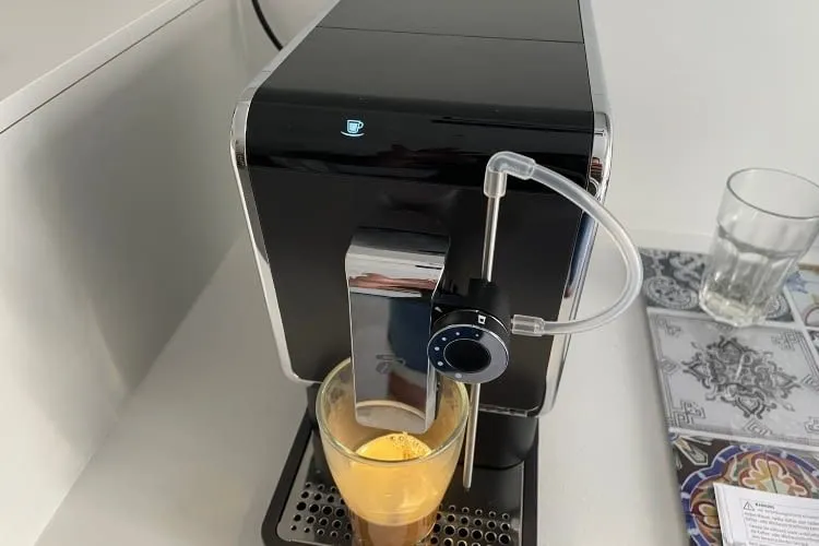 Im Betrieb ist die Esperto Pro recht leise