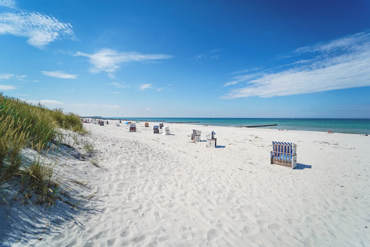 Insel Hiddensee an der Ostsee