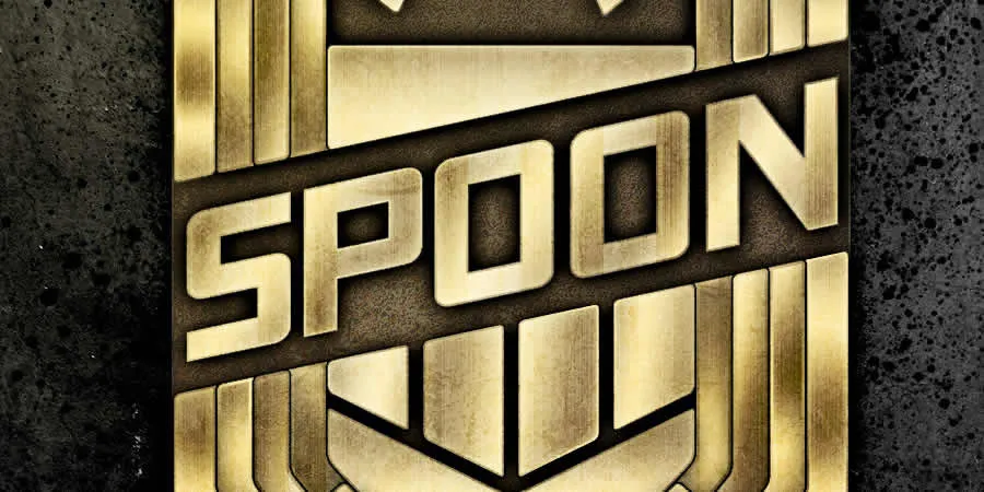 Judge Dredd Abzeichen-Design in Photoshop