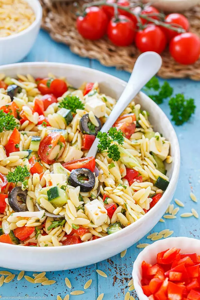 Kritharaki-Salat selber machen