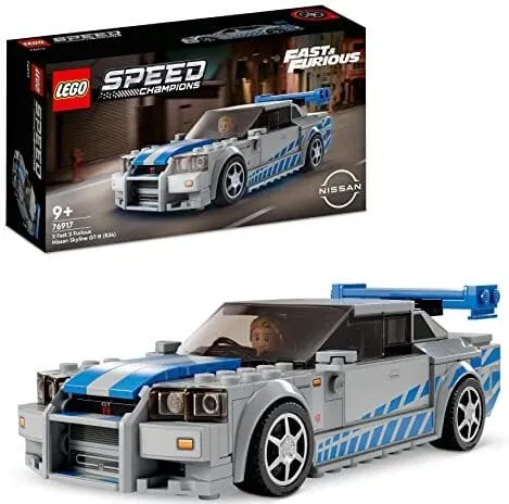 Lego Speed Champions 2 Fast 2 Furious Nissan Skyline GT-R (R34)
