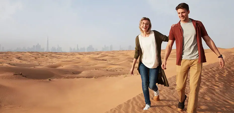 Luxuriöse Suite mit Wüstenblick im Al Maha Desert Resort